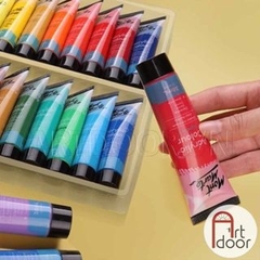 Bộ màu Acrylic MONT MARTE Nhũ/ Pastel/ Basic Tuýp 36ml (hộp giấy)