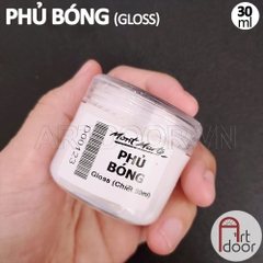 PK Phủ Bóng màu Acrylic MONT MARTE Gloss kháng nước, bền màu, custom áo, tô tượng, đất sét, số hoá