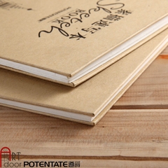 Sổ vẽ chì POTENTATE Ký Họa tháp thường mỏng 160gsm (vân mịn) - A4 Lỡ (32 tờ)