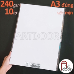 Giấy vẽ chì ROKI truyền thần, marker 180~250gsm (vân mịn)