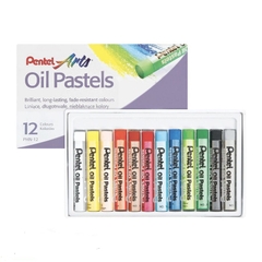 Bộ màu vẽ Sáp Dầu PENTEL Oil Pastel (hộp giấy)