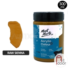 Màu vẽ Acrylic MONT MARTE Hũ (300ml) custom áo, vải, gỗ, kính, tô tượng, đất sét, số hóa