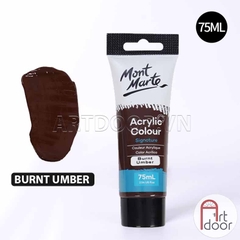 Màu vẽ Acrylic MONT MARTE Tuýp (75ml) custom áo, vải, gỗ, kính, tô tượng, đất sét, số hóa