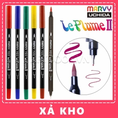 Bút màu đầu cọ MARVY LePlume Brush (số 4~107) - [xả kho]