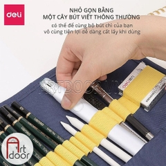 Bút gôm tẩy Điện DELI hai đầu kèm lõi thay