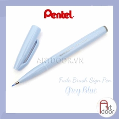 Bút màu viết thư pháp PENTEL Fude Touch (cây lẻ) - [xả kho]