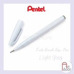 Bút màu viết thư pháp PENTEL Fude Touch (cây lẻ) - [xả kho]