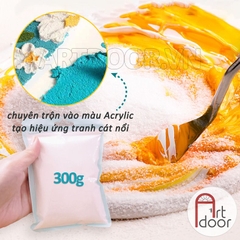 Màu vẽ Acrylic MONT MARTE Hũ (300ml) custom áo, vải, gỗ, kính, tô tượng, đất sét, số hóa