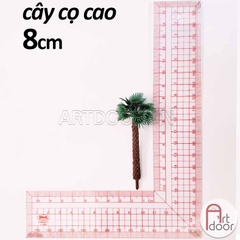 Cây mô hình Cọ, Dừa làm thủ công - [xả kho]