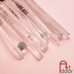 Cọ vẽ đầu Vuông LOHEV thân Trong (586) tập vẽ màu Nước, Acrylic, Gouache, tô tượng, đất sét, số hoá