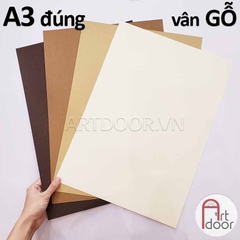 Giấy vân gỗ làm mô hình, thủ công - [HỎA TỐC HCM] - [xả kho]