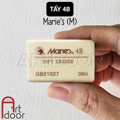 Gôm tẩy chì (Vàng 4B) siêu sạch vẽ người, đầu tượng, tĩnh vật, luyện thi hình họa