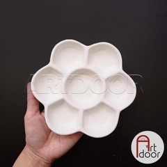 Khay Bảng pha màu Nước bằng Sứ (palette)