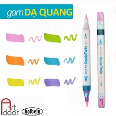 Bút Marker HOLBEIN Maxon đầu brush mềm cây lẻ (full) - [xả kho]