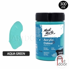 Màu vẽ Acrylic MONT MARTE Hũ (300ml) custom áo, vải, gỗ, kính, tô tượng, đất sét, số hóa