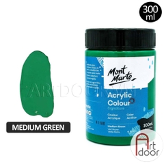 Màu vẽ Acrylic MONT MARTE Hũ (300ml) custom áo, vải, gỗ, kính, tô tượng, đất sét, số hóa
