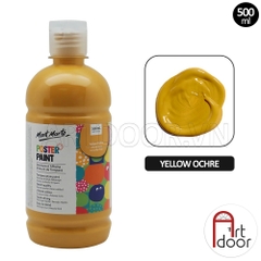 Màu vẽ Poster Paint MONT MARTE Hũ (500ml) luyện thi vẽ trang trí màu, học vẽ, tô tượng