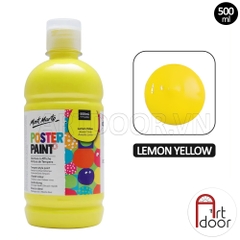 Màu vẽ Poster Paint MONT MARTE Hũ (500ml) luyện thi vẽ trang trí màu, học vẽ, tô tượng