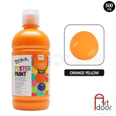 Màu vẽ Poster Paint MONT MARTE Hũ (500ml) luyện thi vẽ trang trí màu, học vẽ, tô tượng