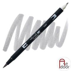 Bút màu đầu cọ TOMBOW ABT Dual Brush siêu mượt (Trắng/ Đen/ Xám) - [xả kho]