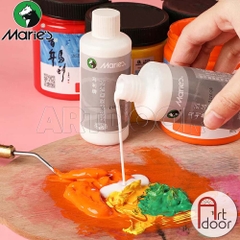 Pha loãng màu Acrylic MARIES (100ml) khắc phục màu khô đặc, làm lỏng mướt màu