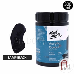 Màu vẽ Acrylic MONT MARTE Hũ (300ml) custom áo, vải, gỗ, kính, tô tượng, đất sét, số hóa