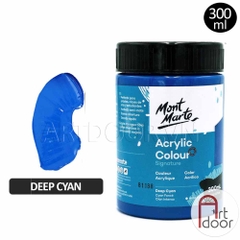 Màu vẽ Acrylic MONT MARTE Hũ (300ml) custom áo, vải, gỗ, kính, tô tượng, đất sét, số hóa