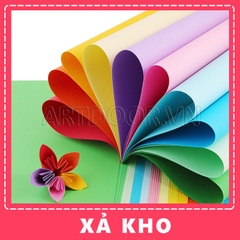 Giấy nhiều màu làm mô hình, thủ công - [HỎA TỐC HCM] - [xả kho]