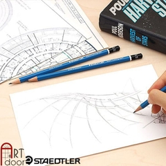 Bút chì phác thảo STAEDTLER Lumograph thân Xanh (cây lẻ)