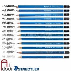 Bút chì phác thảo STAEDTLER Lumograph thân Xanh (cây lẻ)