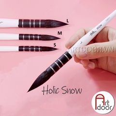 Cọ vẽ đầu Mop màu nước NABII Holic lông Sóc (SQWM1) - Size L