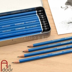 Bút chì phác thảo STAEDTLER Lumograph thân Xanh (cây lẻ)