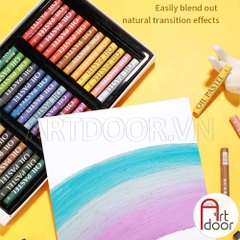 Bộ màu vẽ Sáp Dầu PAUL RUBENS Oil Pastel đắp nổi bìa Vẹt (hộp giấy)