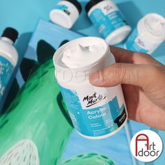 Màu vẽ Acrylic MONT MARTE Hũ (300ml) custom áo, vải, gỗ, kính, tô tượng, đất sét, số hóa