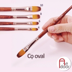 Cọ vẽ đầu Oval HAND (ZBS3)