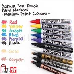 Bút sơn Acrylic SAKURA Pentouch lâu phai (hàng Nhật) vẽ vải, nhựa, kính, gỗ, đá, sứ, làm thiệp