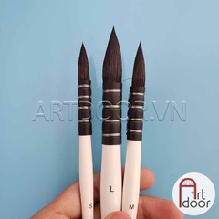 Cọ vẽ đầu Mop màu nước NABII Holic lông Sóc (SQWM1) - Size L
