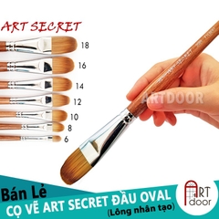 Cọ vẽ đầu Oval ART SECRET (2089FB)