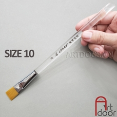 Cọ vẽ đầu Vuông LOHEV thân Trong (586) tập vẽ màu Nước, Acrylic, Gouache, tô tượng, đất sét, số hoá