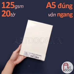 Giấy vẽ chì CANSON Truyền Thống mỏng 125gsm (vân ngang)