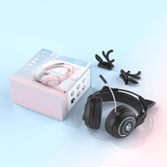 Tai nghe không dây chuyên game SY-T25 ĐƠN SẮC  kết nối bằng Bluetooth 5.3 có đèn led RGB với màu sắc tai nghe cực đẹp