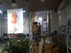 Sửa chữa thiết kế ánh sáng nhà hàng, shop thời trang tại Hà Nội