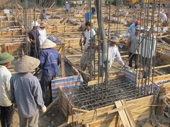 Thi công xây nhà phần Thô tại Hà Nội