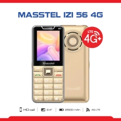 Điện thoại Masstel Izi 56 4G - Hàng Chính Hãng