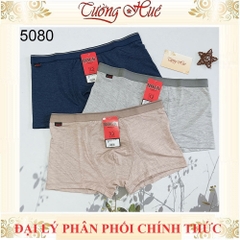Quần lót nam Rock QAX 5080 Quần lót nam boxer cotton mềm màu trơn bảng lưng vừa