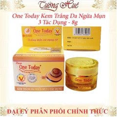 Kem One Today Ngừa Mụn, Nám, Trắng Da 3 Tác Dụng- 8g