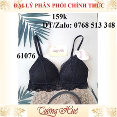 Áo bra Marguerite 61076 bra ren, cúp tam giác không gọng.