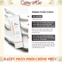Kem chống nắng chịu nước IASO Sun Shield SPF50+/PA++++ 70ml