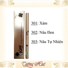 Chì Kẻ Mày 2 Đầu KAY Finely Crafted Eyebrow Pencil ( Lựa Chọn Màu )