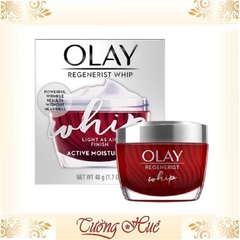 Kem Dưỡng Ẩm, Chống Lão Hóa Olay Regenerist Whip Active Moisturize Cream - 48g - đỏ